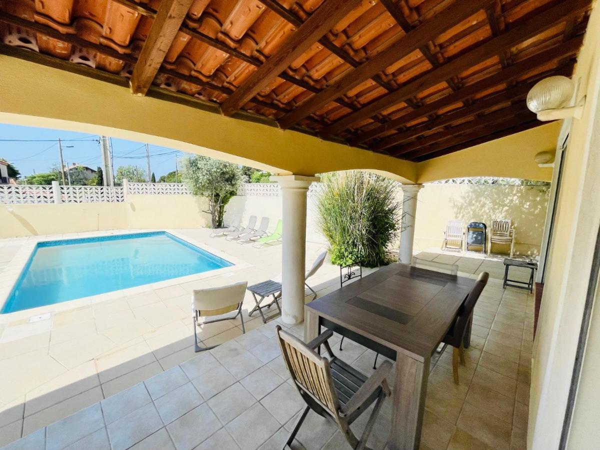 Villa Piscine Privée Marsella Exterior foto
