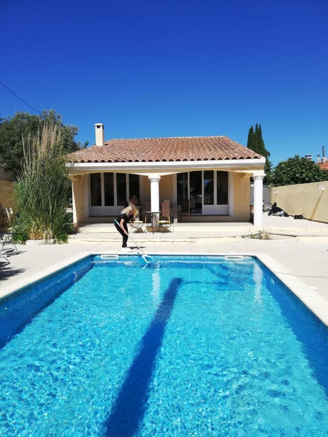 Villa Piscine Privée Marsella Exterior foto